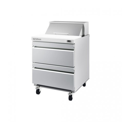 [37512] Infrico gekoelde werkbank met ingebouwde saladette UC 27 PMT