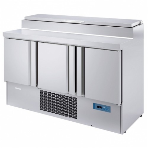 [4269] Infrico Gekoelde werkbank met ingebouwde saladette GN 1/1 ME 1003 EN