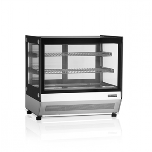[35674] Tefcold Display opzetkoeltoonbank met rechte ruit LCT 750 F-P   