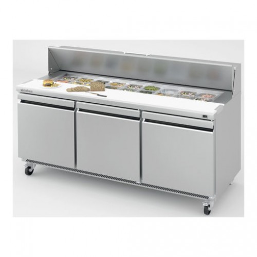 [1344] Infrico gekoelde werkbank met ingebouwde saladette UC 72 PMT