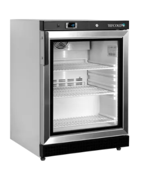 [31883] Tefcold Geforceerde diepvrieskast met glazen deur UF 200 VG