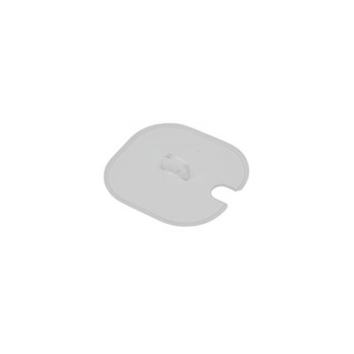 [1518] GN Plexi deksel 1/6 met lepeluitsparing