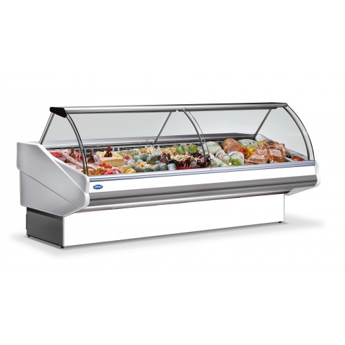 [37153] Tecnodom koeltoonbank met kantelruiten SALINA PLUS 200