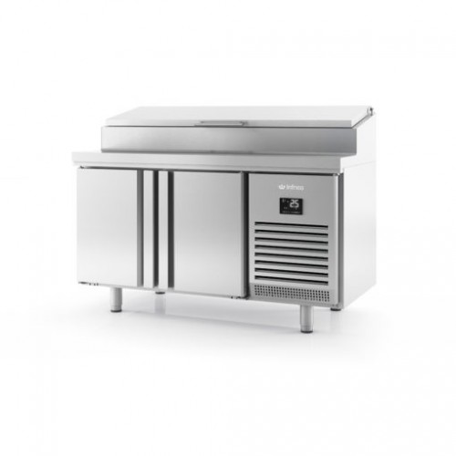 [31623] Infrico Gekoelde werkbank met ingebouwde saladette MR 1620 EN