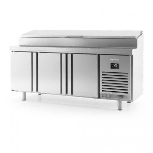 [31624] Infrico Gekoelde werkbank met ingebouwde saladette MR 2190 EN