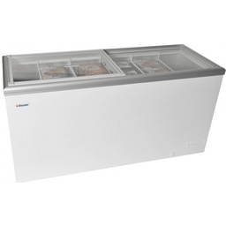 [1960] Elcold Bewaarders voor roomijs en diepvriesproducten met vlakke glazen schuifdeksels CSG 73