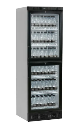 [3567] Tefcold drankenkoeler met glasdeur SCU 2375