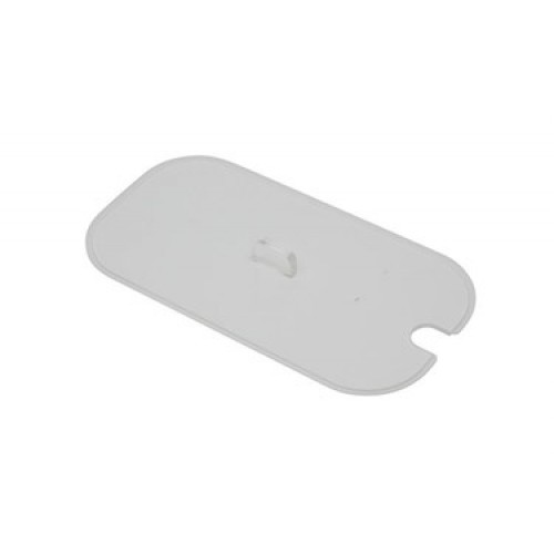 [1516] GN Plexi deksel 1/3 met lepeluitsparing