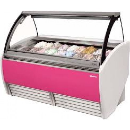 [2235] Infrico professionele ijsschepvitrine VAR 15 H