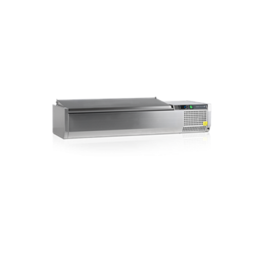 [3962] Tefcold Opzetkoeling met inox deksel VK38-120 SS  16515