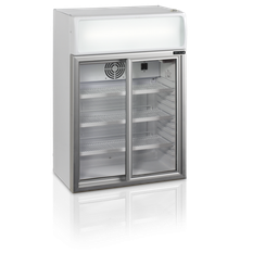 [3554] Tefcold Display koelkast met glasdeur FSC 100