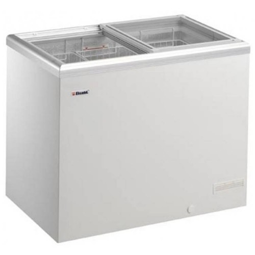 [1951] Elcold Bewaarders voor roomijs en diepvriesproducten met vlakke glazen schuifdeksels CSG 22