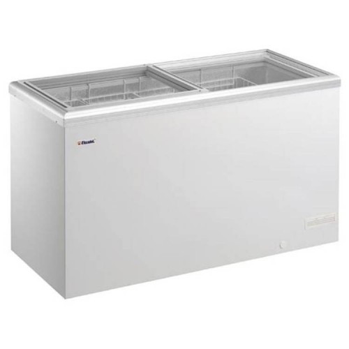 [1958] Elcold Bewaarders voor roomijs en diepvriesproducten met vlakke glazen schuifdeksels CSG 53