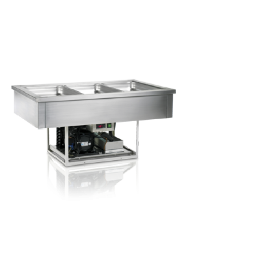 [3033] Tefcold Ingebouwde saladette statisch CW 3